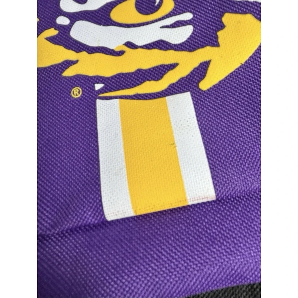 FOCO LSU Tigers purple backpack 16.5x13x5 College NCAA School‎